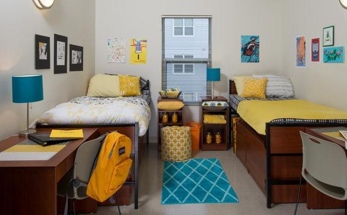 VCU dorm room
